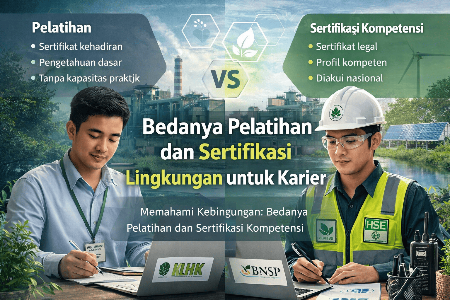 Bedanya Pelatihan dan Sertifikasi Lingkungan untuk Karier
